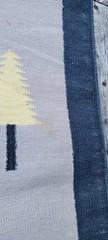 3×5 Peruvian Handwoven Wool Tapestry Wall Hanging Rug Folk Art Colorful Animals