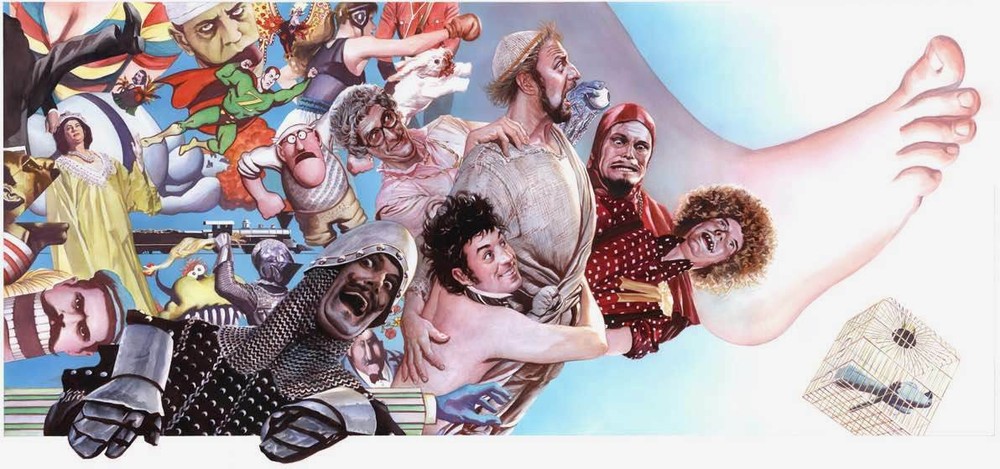 Monty Python Python’s Flying Circus Fine Art Tribute Lithograph & Canvas Artwork