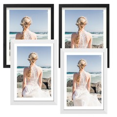 Picture Frames Solid Wood Photo Frame 8×10″ 12×16″ 16×20″ Wall Tabletop Display