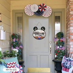 Durable 15.7» Mouse Interchangeable Welcome Sign – Perfect Housewarming Gift