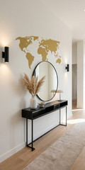 World Map Travel Office Bedroom Living Wall Sticker Graphic Vinyl Home Kid décor
