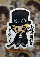 One Piece Brothers Weatherproof Stickers