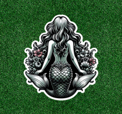 Beautiful Mermaid 100% waterproof vinyl sticker decal – many sizes available