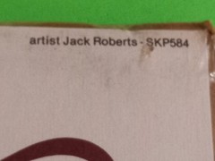 1981 Paper Print of Jack Roberts Saloon Artwork «Here’s To Class» 20×16 #S
