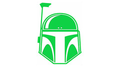 BOBA FETT STAR WARS Decal Stickers for Cars, Windows, Laptop, Tablets Oracal 651