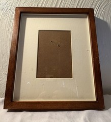 Pottery Barn Wood Gallery Picture Frame 13×11 Picture 4.75 X 6.75 Wood Thailand