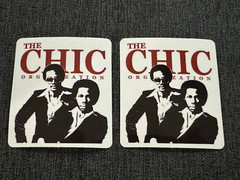 Lot of 2 CHIC 2 1/2″ x 2 1/8″ Band Photo STICKERS Fast! FREE SHIP! Le Freak