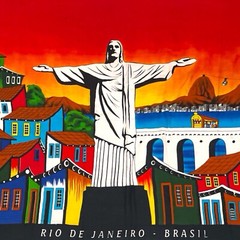 Rio De Janeiro-Brazil Tapestry 63 x 42 In
