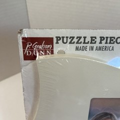 Puzzle Piece Photo Frame for 5.5 x 5.5″ – P GRAHAM DUNN – 12”x12”