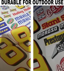 Clear Matte Vinyl Sticker Sheet 49-R/C MODEL Decal fits 1/24-1/16 Scale revellsy