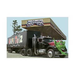 Satin Poster, MAXIMUM OVERDRIVE