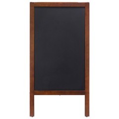 VEVOR 40″ Double Sided Wood A-Frame Sidewalk Chalkboard Menu Display Easel Signs