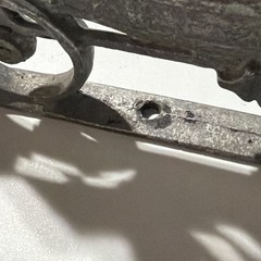 Vintage Horse & Buggy Metal Mail Box Topper 9 In 2 Hole For Installation