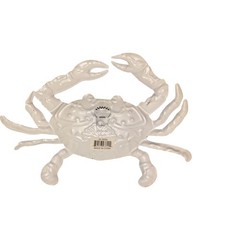 Metal Crab Artwork 12 Inches Wide Metal Cut-Out Design Wall Crab