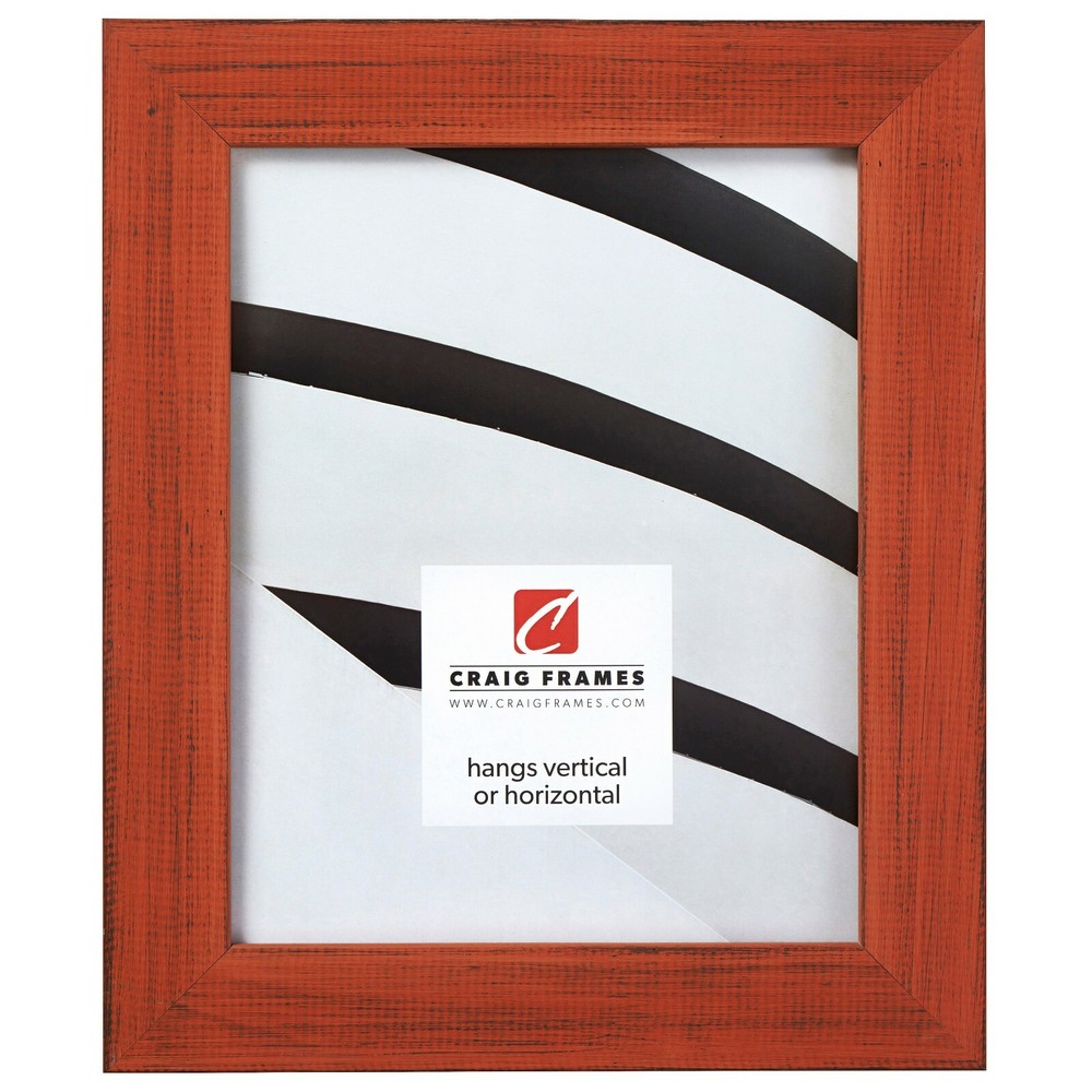 Craig Frames Jasper, 1.5 Inch Wide Country Bourbon Orange Picture Frame