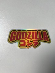Godzilla Two Pack 2.5 Inch Waterproof Holographic Vinyl Sticker