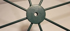 Vintage Wrought Iron High Wheel Folk Bicycle Home Interiors Home Decor Homco