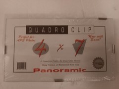 Quadro Clip 4 X 7 Panoramic Frame Easel Included Or Hangs Vertical Or Horizontal