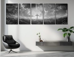Bible Canvas Wall art The Power Of The Cross Christian Home Wall decor