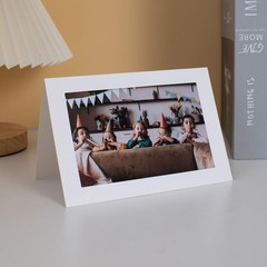 50 Count Photo Frame Cards with Envelopes 4X6 Paper Picture Frame Notecards Phot