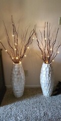 LIGHTSHARE Willow Branch Lighted Natural Decor 36Inch 16LED Brown USB