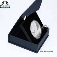 Display Box for American Silver Eagle Coin in Direct Fit Air Tight Coin Capsule