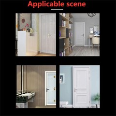 New Stainless Steel Magnetic Suction Anti-collision Semi-circle Door Stopper jj