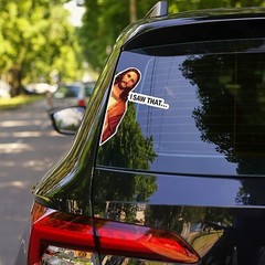 Jesus «I Saw That» 4 Set Of Sticker Decal That Meme Funny Phrase Car Window