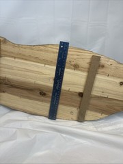 Nautical Wooden Wall Display Art Beach Ocean Humpback Beluga Whale 12″ x 38″ Art