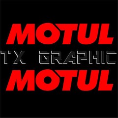 MOTUL DECALS MOTOR OIL VINYL STICKERS RACE CAR 1 SET OF 2