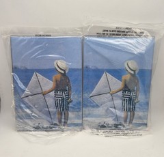 2 Clear Acrylic Plastic Magnetic 3½» × 5″ Picture/Photo Frames ~ NEW IN PACKAGE