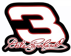 Dale Earnhardt 3 racing Sticker Decal