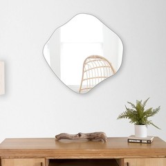 Irregular Wall Mirror Asymmetrical Mirror Frameless for Bathroom Living Room …