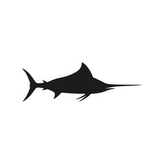 Marlin fish Silhouette Vinyl Sticker Decal Inshore Fish Offshore Saltwater Game