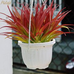 6Pcs Artificial Grass Fake Plants 17.3In Outdoor Plants UV Resistant Greenery St