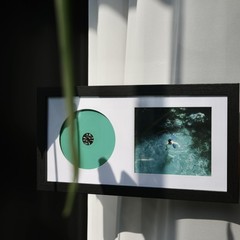 CD Display Frame with Real Glass, Signed Music Disc Wooden Case for Tabletop&…