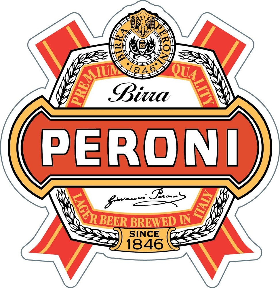 PERONI Sticker Decal *DIFFERENT SIZES* Italian Beer Italy Bumper Bar