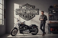 Harley Davidson Metal Wall Art – Biker Gift and Garage Wall Decor