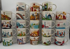Starbucks You Are Here Mug 14 Oz Ceramic Collectible City Souvenir Cup