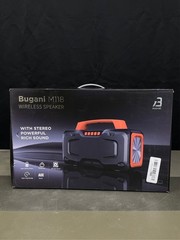 BUGANI Bluetooth Speaker, 80W Powerful Portable Wireless Speaker IPX7 Waterproof