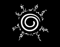 Naruto Nine Tail Fox Seal Symbol Anime Naruto Decal Sticker «八卦の封印式 «