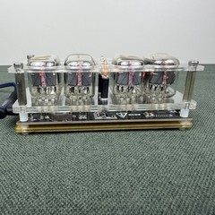 Vintage IN-12 Nixie Tube Clock Clear Acrylic Case – USA SELLER – Fast Ship