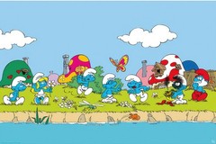 The Smurfs – TV Show Poster (Group – Smurfette, Papa Smurf, Brainy Smurf…)