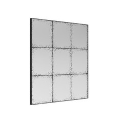 Vintage Square Mirror Mid Century Modern Wall Mirror Decor Versatile Home Decor