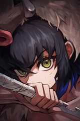 617403 The Character Of Kimtsu No Yaiba Gaming Wall Print Poster