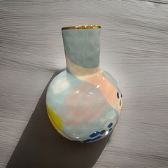 Accent Decor Exquisite June Vase, Multi Colors, Brand New