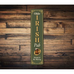 Olde Irish Pub Metal Sign