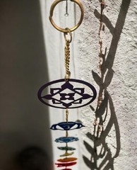 Mango Gifts 7 Chakras Wall Art Boho Décor Toran, Wall Hanging, Spiritual Room…
