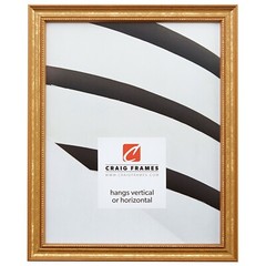 Craig Frames Stratton, 12×18 0.75 Inch Wide Traditional Aged Gold Picture Frame