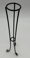 Small Metal Stand 12 X 3 X 3″ ( 1 3/4 Round)